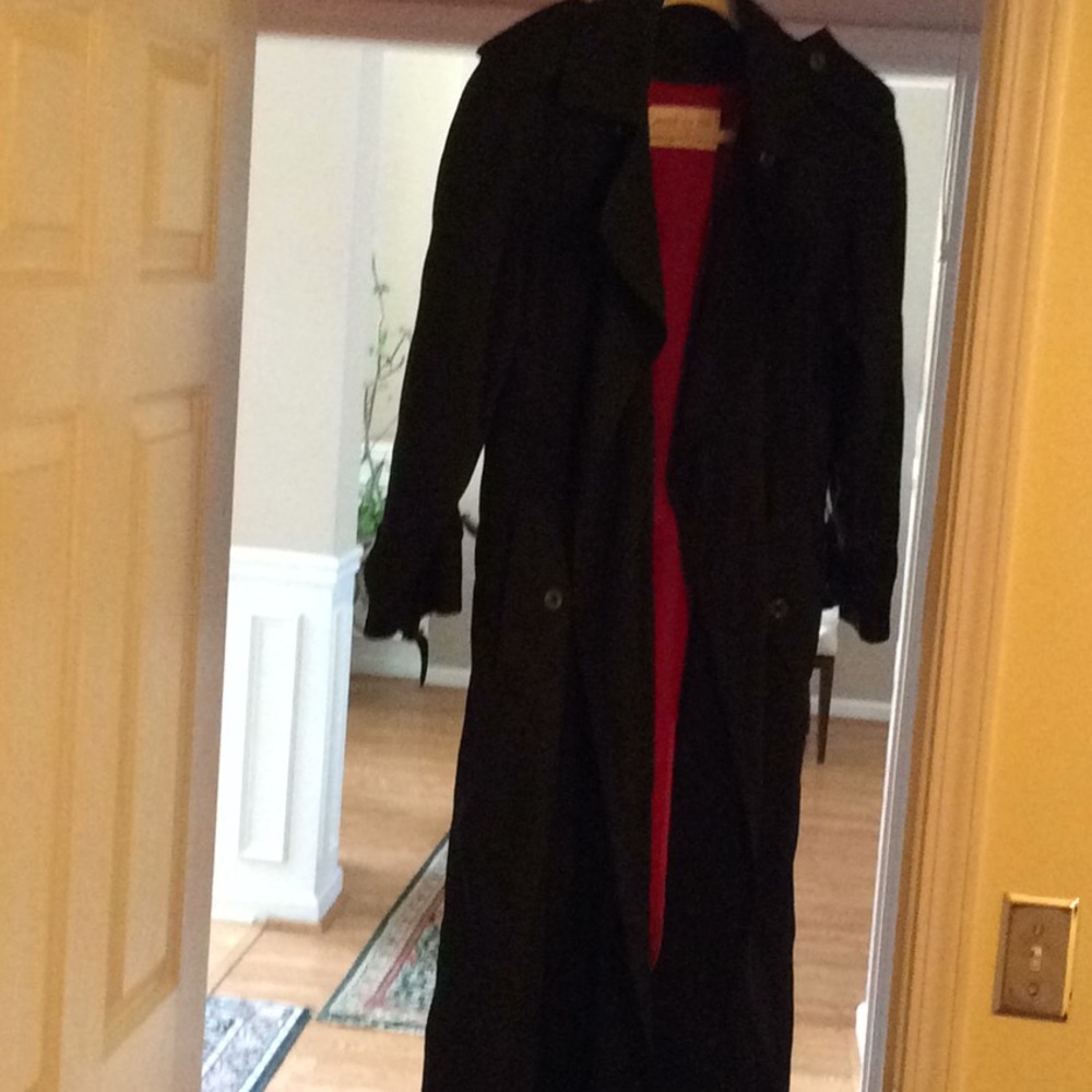 Full length rain coat